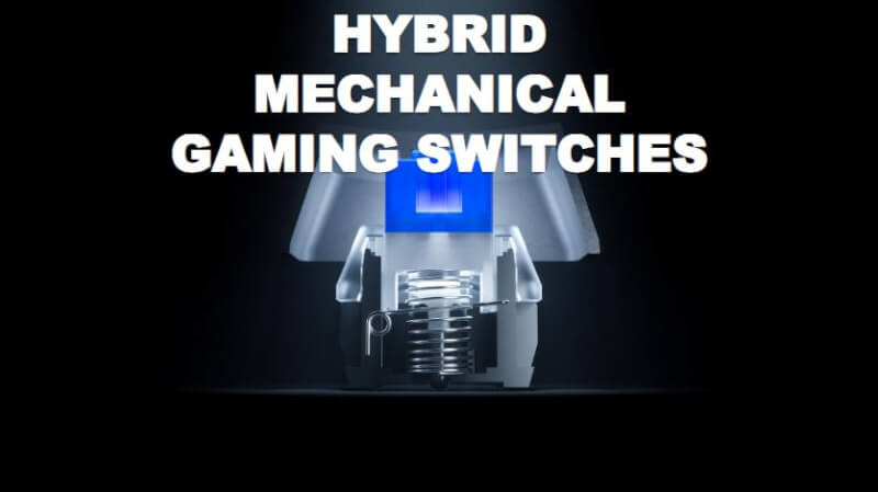 hybrid gaming mekanisk steelseries apex 5 tastatur